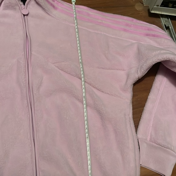 Adidas Lilac Fleece Jacket | New With Tags - Picture 8 of 8